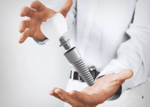 Planejamento digital 3D de implante dentário em Alphaville, com cirurgia guiada e modelo virtual da arcada na Clínica Armoni